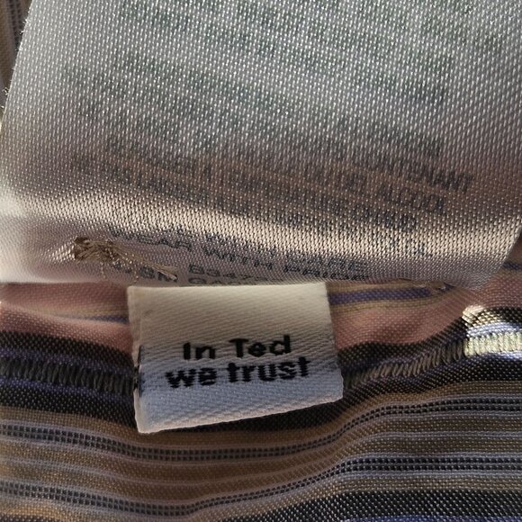 Ted Baker Women Button Shirt 6 Lavender Light Academia Coastal Quiet Luxury - Picture 10 of 15